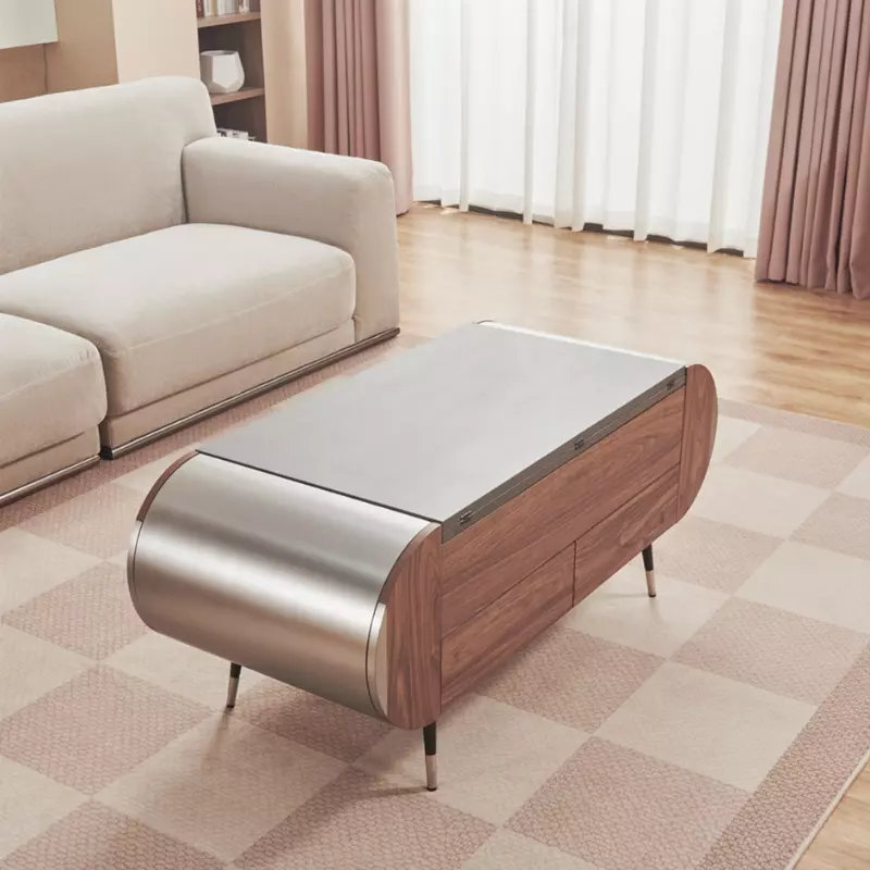 Ivy Bronx Curved Lift-Top Coffee Table with Storage & Reviews | Wayfair